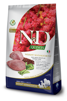 Farmina Quinoa weight management Adult 2,5kg.